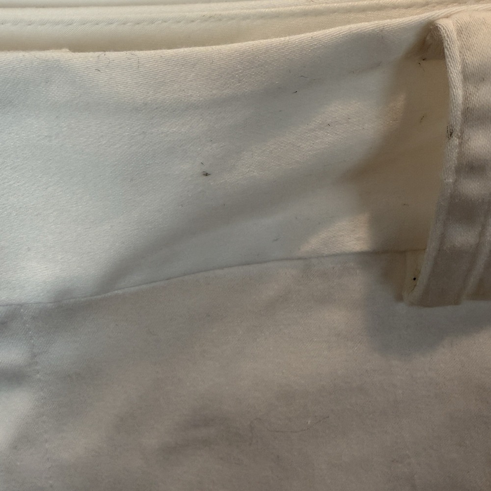 NWT Lauren Ralph Lauren White Cotton Stretch Preppy Bermuda Golf Shorts Size 12 - Picture 7 of 9